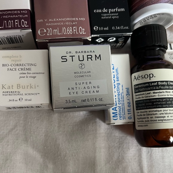 NIB 21 Piece Space NK Set $684 Purple Cosmetics Bag 111Skin Oribe Olaplex Saturn - Picture 9 of 9